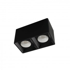 DK3085-BK+CH Светильник накладной IP 20, 10 Вт, GU5.3, LED, черный/хром, пластик в Камышлове - kamyshlov.ok-mebel.com | фото