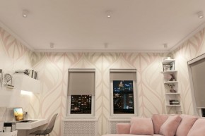 DK3090-WH+CH Светильник накладной IP 20, 10 Вт, GU5.3, LED, белый/хром, пластик в Камышлове - kamyshlov.ok-mebel.com | фото 2