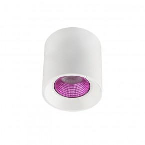 DK3090-WH+PI Светильник накладной IP 20, 10 Вт, GU5.3, LED, белый/розовый, пластик в Камышлове - kamyshlov.ok-mebel.com | фото