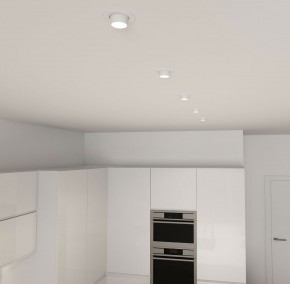DK3120-WH Встраиваемый светильник, IP20, до 15 Вт, LED, GU5,3, белый, пластик в Камышлове - kamyshlov.ok-mebel.com | фото 6