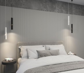 DK4045-WH Подвесной светильник, с декоративным вырезом, IP 20, до 15 Вт, LED, GU10, белый, алюминий в Камышлове - kamyshlov.ok-mebel.com | фото 4