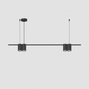 DK4061-BK Подвесной светильник ORBIT, IP20, 4xGU10 LED до 15 Вт, черный матовый, алюминий в Камышлове - kamyshlov.ok-mebel.com | фото