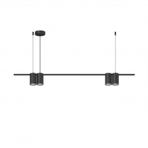 DK4061-BK Подвесной светильник ORBIT, IP20, 4xGU10 LED до 15 Вт, черный матовый, алюминий в Камышлове - kamyshlov.ok-mebel.com | фото 3