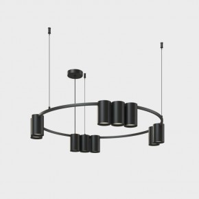 DK4065-BK Подвесной светильник ORBIT, IP20, 10xGU10 LED до 15 Вт, черный матовый, алюминий в Камышлове - kamyshlov.ok-mebel.com | фото 2