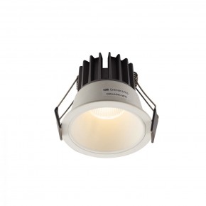 DK4400-WH Встраиваемый светильник, IP 20, 7 Вт, LED 3000, белый, алюминий в Камышлове - kamyshlov.ok-mebel.com | фото