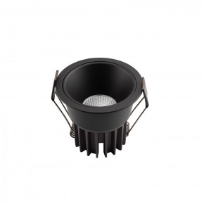 DK4500-BK Встраиваемый светильник, IP 20, 12 Вт, LED 3000, черный, алюминий в Камышлове - kamyshlov.ok-mebel.com | фото