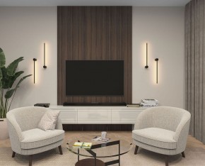 DK5010-BK Бра 600 мм, 3000К, IP20, 5 Вт, черный, алюминий в Камышлове - kamyshlov.ok-mebel.com | фото 5
