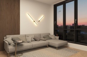 DK5014-SG Бра 1000 мм, 3000К, IP20, 12 Вт, матовое золото в Камышлове - kamyshlov.ok-mebel.com | фото 7