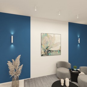 DK5022-WH Настенный светильник, IP20, до 15 Вт, LED, 2xGU10, белый, алюминий в Камышлове - kamyshlov.ok-mebel.com | фото 5