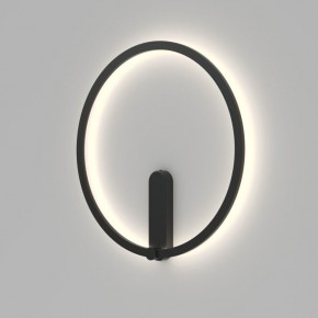 DK5035-BK Бра ROUND со светодиодом, IP20, 24W, 3000/4000/6500K, черный, алюминий в Камышлове - kamyshlov.ok-mebel.com | фото