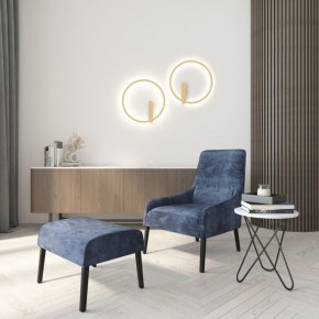 DK5035-SG Бра ROUND со светодиодом, IP20, 24W, 3000/4000/6500K, матовое золото, алюминий в Камышлове - kamyshlov.ok-mebel.com | фото 7