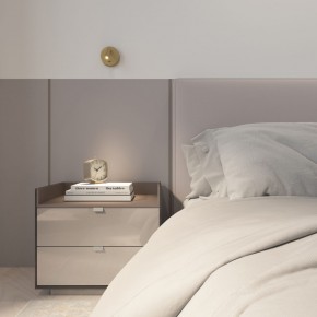 DK5072-SB Бра SHINE WALL со светодиодом, D104*H68, IP20, 3000К, 3W, RA?90, сатинированная латунь, алюминий в Камышлове - kamyshlov.ok-mebel.com | фото 9