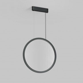 DK6606-BK Подвесной вертикальный светильник Veil со светодиодом H1700 d600 220V 48W 3000-6000K IP20 черный алюминий в Камышлове - kamyshlov.ok-mebel.com | фото 4