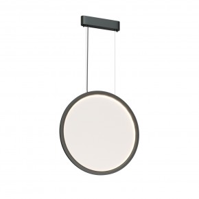 DK6606-BK Подвесной вертикальный светильник Veil со светодиодом H1700 d600 220V 48W 3000-6000K IP20 черный алюминий в Камышлове - kamyshlov.ok-mebel.com | фото 5