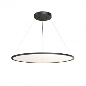 DK6620-BK Подвесной горизонтальный светильник Veil со светодиодом H900 d1000 220V 82W 3000-6000K IP20 черный алюминий в Камышлове - kamyshlov.ok-mebel.com | фото 4