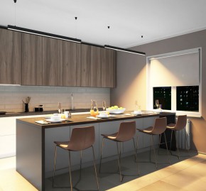 DK9123-BK Линейный светильник 30W 1250mm 3000K, черный в Камышлове - kamyshlov.ok-mebel.com | фото 7