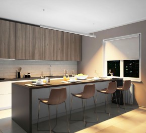 DK9203-WH Линейный светильник 52W 2000mm 3000K, белый в Камышлове - kamyshlov.ok-mebel.com | фото 4