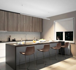 DK9204-WH Линейный светильник 52W 2000mm 4000K, белый в Камышлове - kamyshlov.ok-mebel.com | фото 4