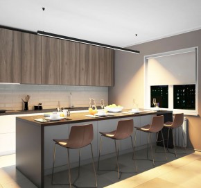 DK9253-BK Линейный светильник 62W 2500mm 3000K, черный в Камышлове - kamyshlov.ok-mebel.com | фото 5