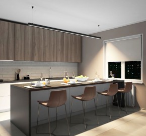 DK9254-BK Линейный светильник 62W 2500mm 4000K, черный в Камышлове - kamyshlov.ok-mebel.com | фото 5