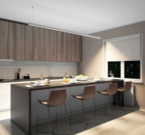 DK9254-WH Линейный светильник 62W 2500mm 4000K, белый в Камышлове - kamyshlov.ok-mebel.com | фото 4