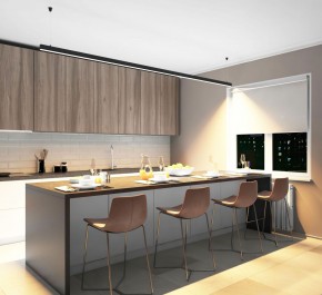 DK9303-BK Линейный светильник 72W 3000mm 3000K, черный в Камышлове - kamyshlov.ok-mebel.com | фото 5