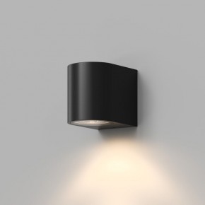 DK9790-BK Настенный уличный светильник NARVIK, IP44, GU10 LED, до 15 Вт, черный, алюминий в Камышлове - kamyshlov.ok-mebel.com | фото