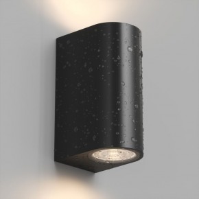 DK9791-BK Настенный уличный светильник NARVIK, IP44, 2хGU10 LED, до 15 Вт, черный, алюминий в Камышлове - kamyshlov.ok-mebel.com | фото 3