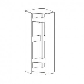 ЭЛАНА Прихожая (модульная) Дуб сонома в Камышлове - kamyshlov.ok-mebel.com | фото 5