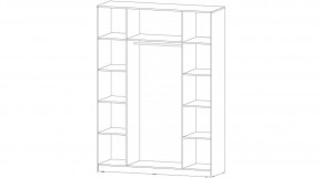 ЭЛЕГАНТ Спальный гарнитур (модульный) графит в Камышлове - kamyshlov.ok-mebel.com | фото 6