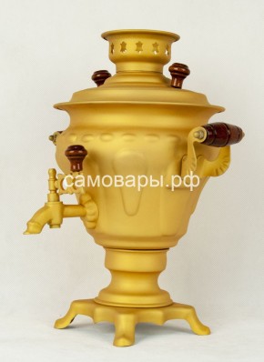 Электрический самовар "Русское золото" матовая груша на 2 литра (Ограниченная серия) в Камышлове - kamyshlov.ok-mebel.com | фото