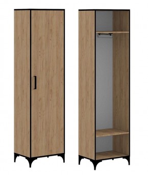 ЭНТЕР ЛОФТ Шкаф для одежды (Дуб Золотой) в Камышлове - kamyshlov.ok-mebel.com | фото