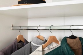 ЭЙР прихожая (модульная) Белый Шагрень в Камышлове - kamyshlov.ok-mebel.com | фото 19