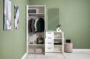 ЭЙР прихожая (модульная) Белый Шагрень в Камышлове - kamyshlov.ok-mebel.com | фото 25