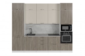 ФЬЮДЖИ Кухонный гарнитур Экстра (3000 мм) в Камышлове - kamyshlov.ok-mebel.com | фото 3