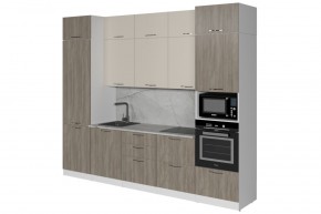 ФЬЮДЖИ Кухонный гарнитур Экстра (3000 мм) в Камышлове - kamyshlov.ok-mebel.com | фото 4