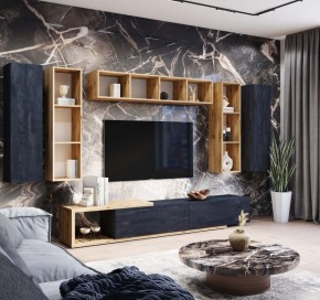 ХЛОЯ Гостиная (Дуб Вотан/Обсидиан) модульная в Камышлове - kamyshlov.ok-mebel.com | фото 10