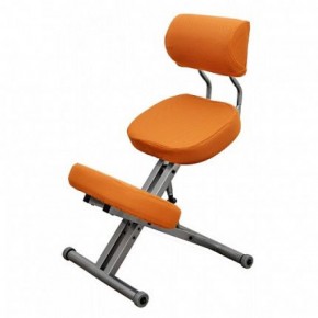 Коленный стул со спинкой Smartstool КМ01ВМ + Чехлы в Камышлове - kamyshlov.ok-mebel.com | фото 3