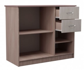 Комод АЛЛА (Ясень шимо светлый/темный) Эко в Камышлове - kamyshlov.ok-mebel.com | фото 2