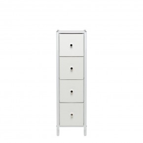 Комод Leset Нирита/Хайди узкий 4 ящика в Камышлове - kamyshlov.ok-mebel.com | фото