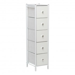 Комод Leset Нирита/Хайди узкий 5 ящиков в Камышлове - kamyshlov.ok-mebel.com | фото 2
