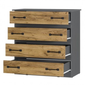 Комод Лофт (графит/крафт) в Камышлове - kamyshlov.ok-mebel.com | фото 2