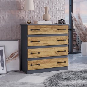 Комод Лофт (графит/крафт) в Камышлове - kamyshlov.ok-mebel.com | фото 3