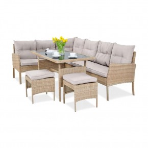 Комплект плетеной мебели AFM-107B Beige (3 кор.) в Камышлове - kamyshlov.ok-mebel.com | фото 3