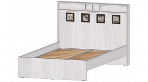КОСТА-РИКА Кровать 1200 с основанием (анкор светлый) в Камышлове - kamyshlov.ok-mebel.com | фото