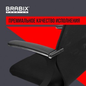 Кресло BRABIX PREMIUM "Ultimate EX-801" хром, плотная двойная сетка Х2, черное, 532917 в Камышлове - kamyshlov.ok-mebel.com | фото 3