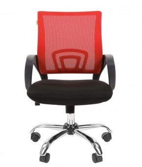 Кресло для оператора CHAIRMAN 696 хром (ткань TW-11/сетка TW-69) в Камышлове - kamyshlov.ok-mebel.com | фото 2