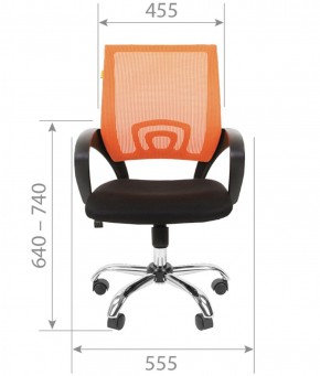 Кресло для оператора CHAIRMAN 696 хром (ткань TW-11/сетка TW-69) в Камышлове - kamyshlov.ok-mebel.com | фото 6