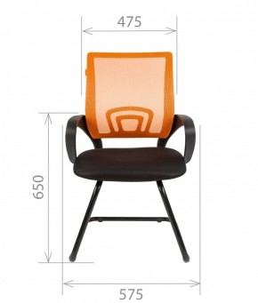 Кресло для оператора CHAIRMAN 696 V (ткань TW-11/сетка TW-04) в Камышлове - kamyshlov.ok-mebel.com | фото 5