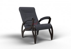 Кресло для отдыха Зельден 20-Т-ГР (ткань/венге) ГРАФИТ в Камышлове - kamyshlov.ok-mebel.com | фото 1